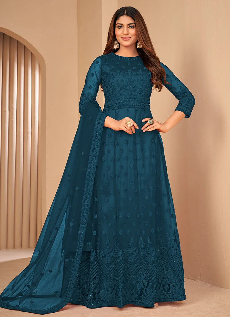 Beautiful Chiffon Anarkali Dress